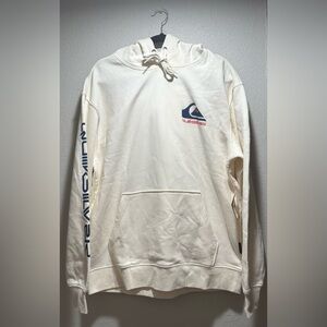 Quiksilver Cream Hoodie, Men’s size Medium, New With Tags.